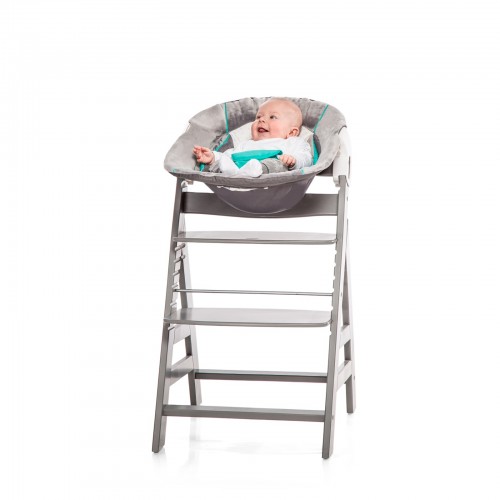 Sezlong Alpha Bouncer 2 in 1 Hearts Grey image 3