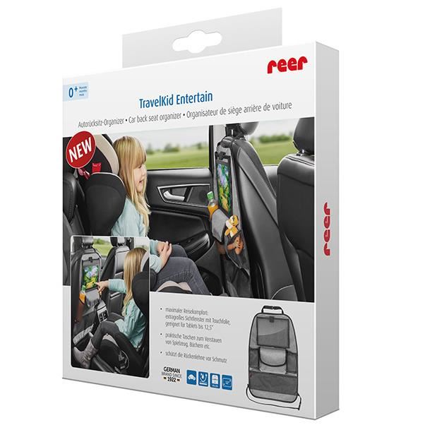 Organizator auto multimedia pentru scaunul din spate Reer TravelKid Entertain 86051 image 1