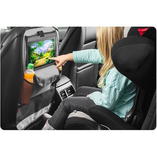 Organizator auto multimedia pentru scaunul din spate Reer TravelKid Entertain 86051 image 3