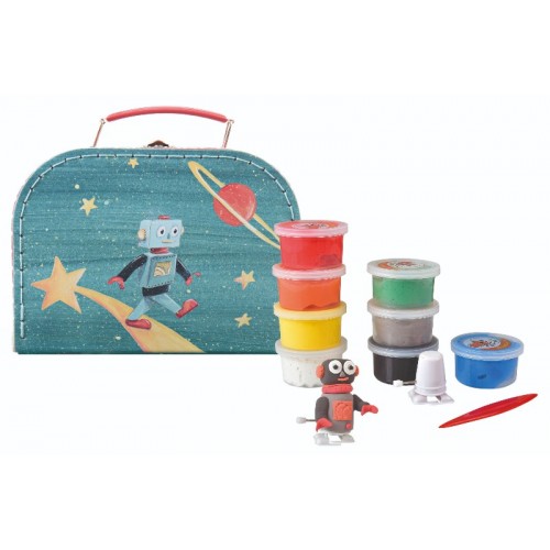 Set de modelaj cu plastilina, Astro-Robot