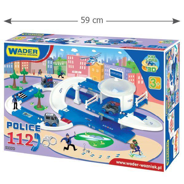 Garaj pentru politie 3D Kid Cars 3,8m - Wader image 2