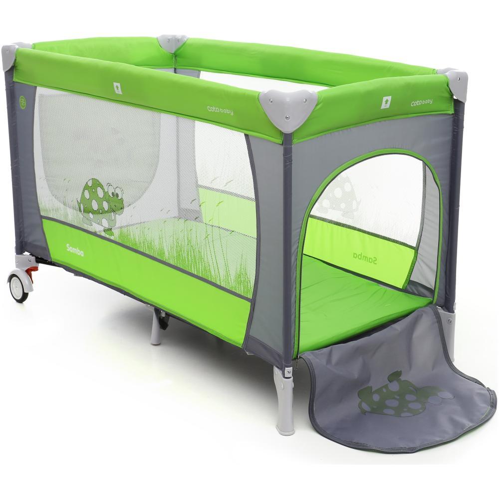 Patut pliabil Samba - Coto Baby - Gri/Verde image 1