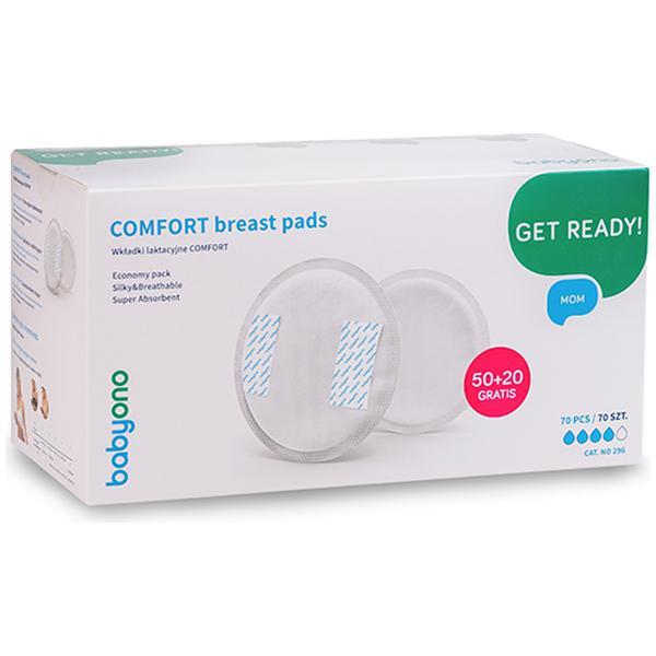 Tampoane pentru san Comfort 50+20 buc - BabyOno