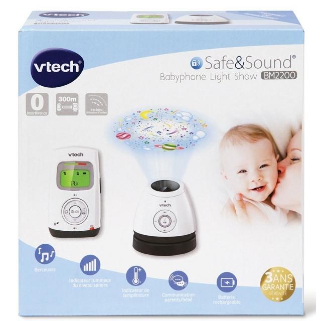 Interfon Digital bidirectional de monitorizare bebelusi cu Proiectie BM2200 - Vtech image 6