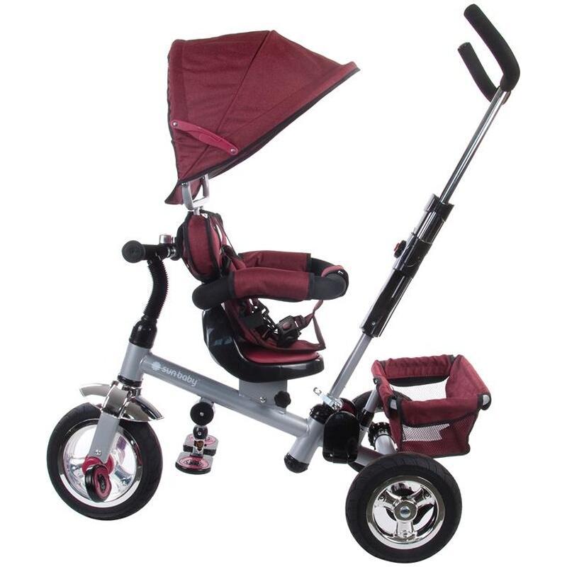Tricicleta Confort Plus - Sun Baby - Melange Rosu image 2