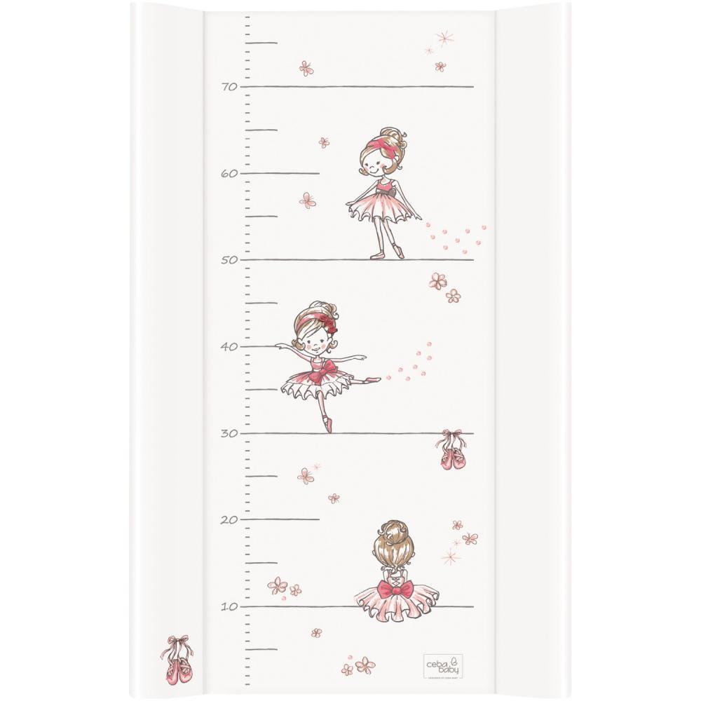 Blat de Infasat cu intaritura Ceba Baby 50x70 cm, Balerina, Alb