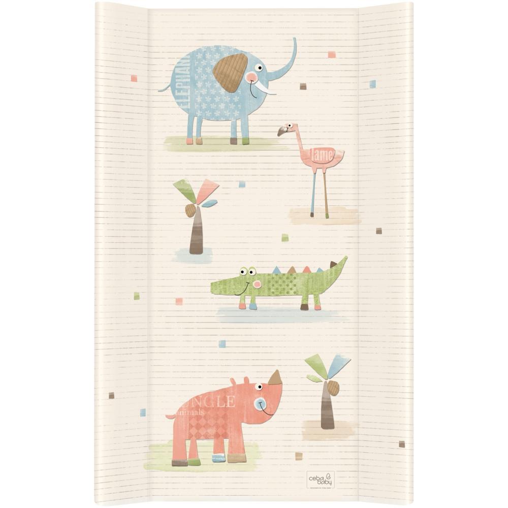 Blat de Infasat cu intaritura Ceba Baby 50x70 cm, Animalute, Bej