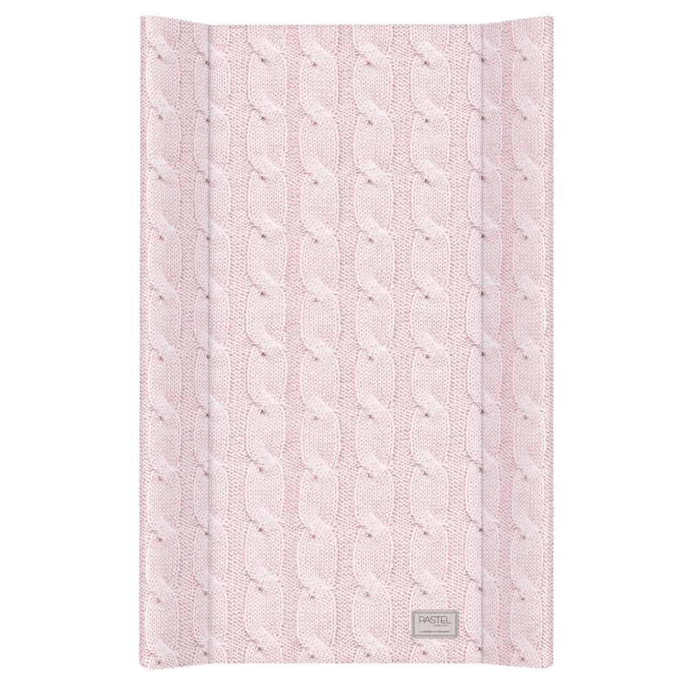 Blat de Infasat  cu intaritura Ceba Baby 50x70 cm, Cable Stitch Pastel Collection, Roz