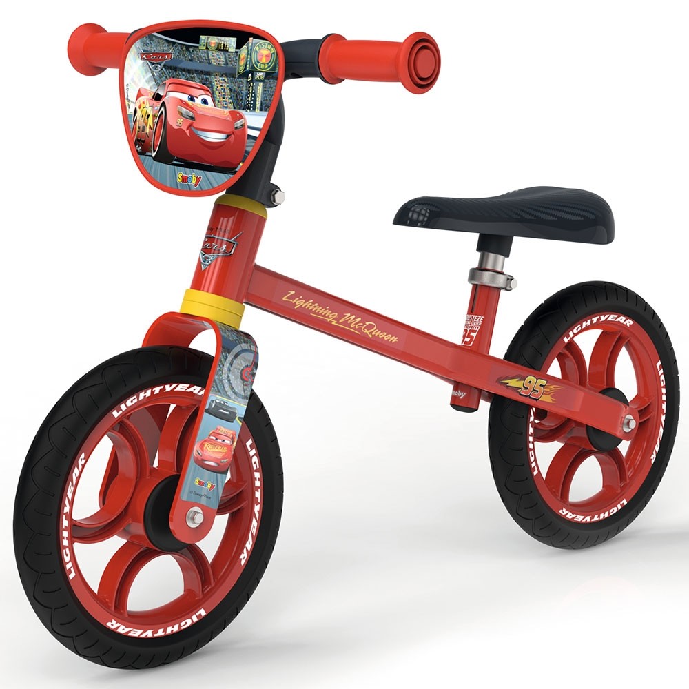 Bicicleta fara pedale Smoby First Bike Cars 3