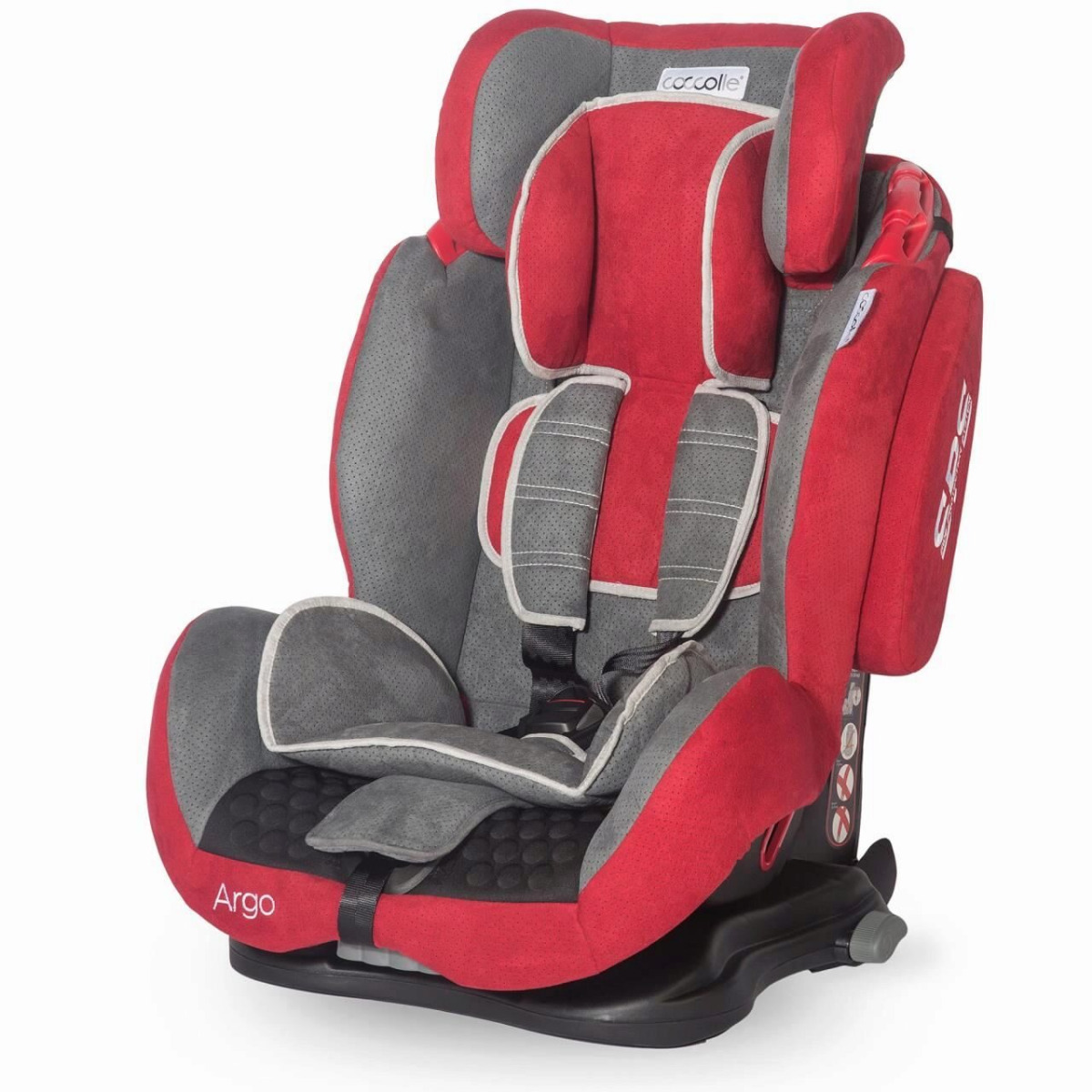 Scaun auto cu isofix grupa 9-36 kg Coccolle Argo Visiniu