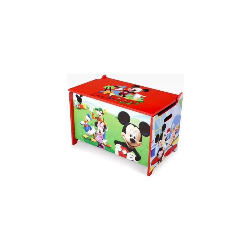 Ladita din lemn pentru depozitare jucarii Disney Mickey Mouse