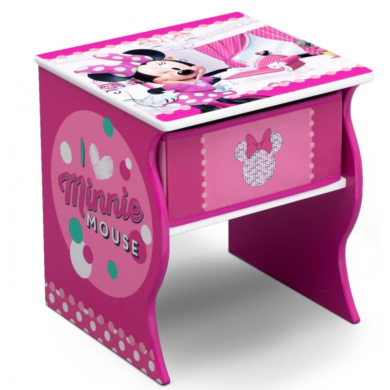 Noptiera cu cadru din lemn Disney Minnie Mouse