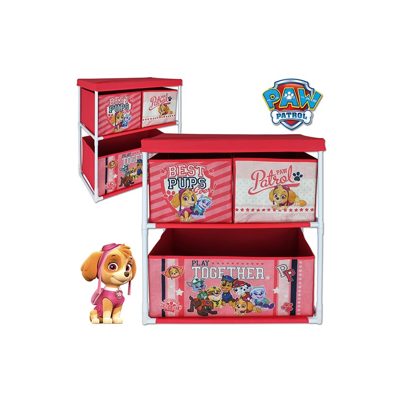 Organizator pentru jucarii cu structura metalica Paw Patrol Best Pups image 1