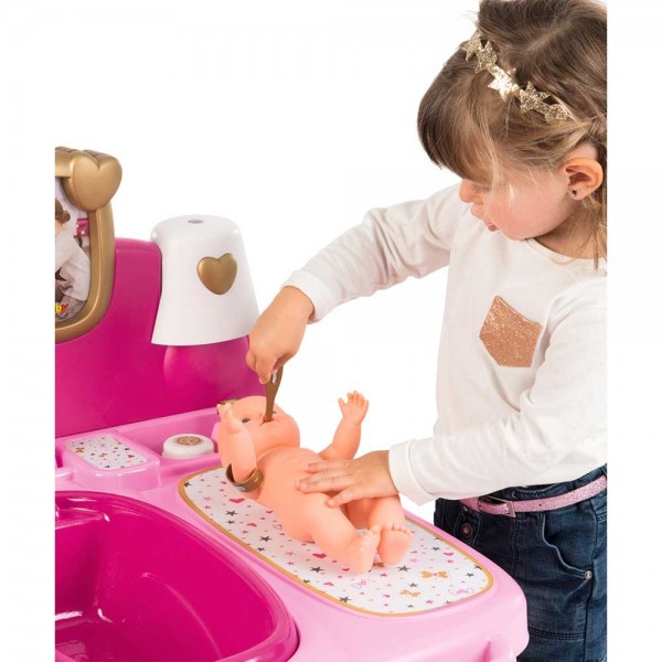Centru de ingrijire pentru papusi Smoby Baby Nurse Doll`s Play Center cu 23 accesorii image 5