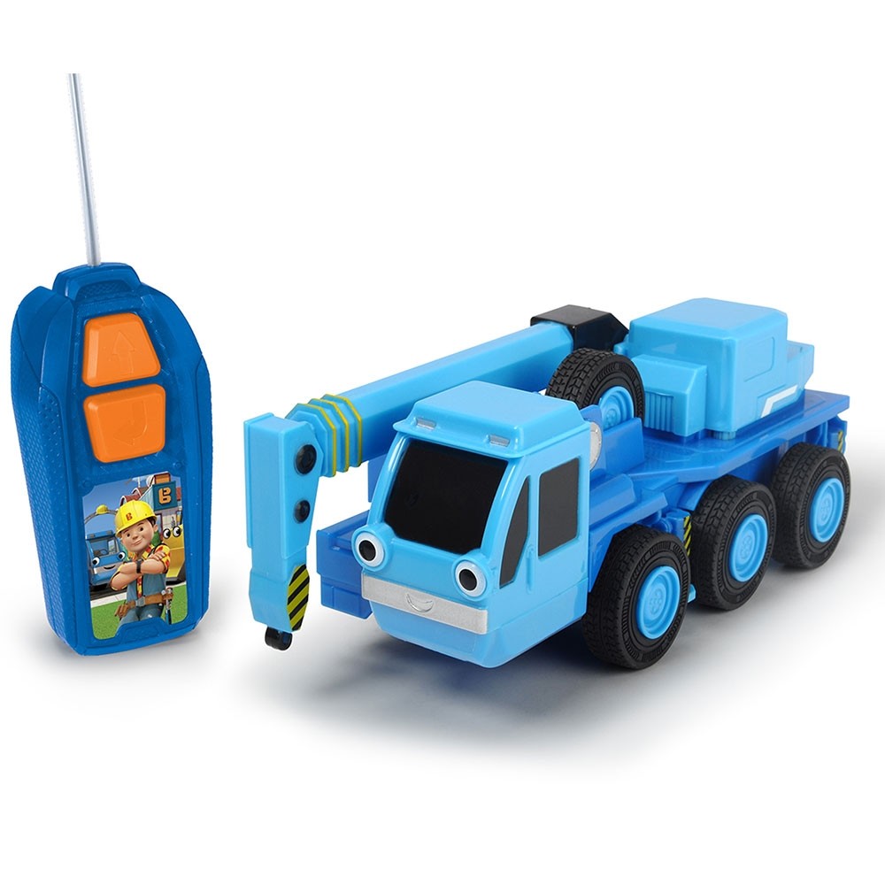 Excavator Dickie Toys Bob Constructorul Action Team Scoop cu 1 figurina Bob