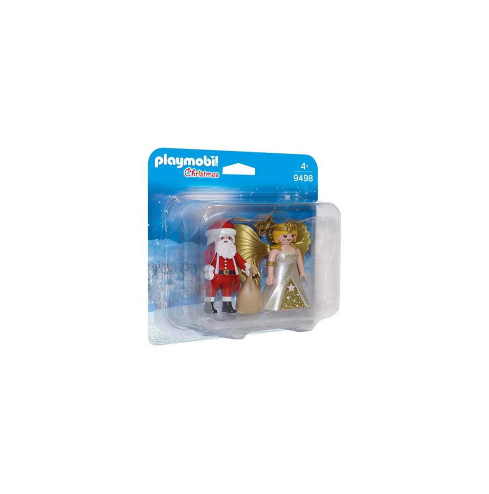 SET 2 FIGURINE - MOS CRACIUN SI INGERAS