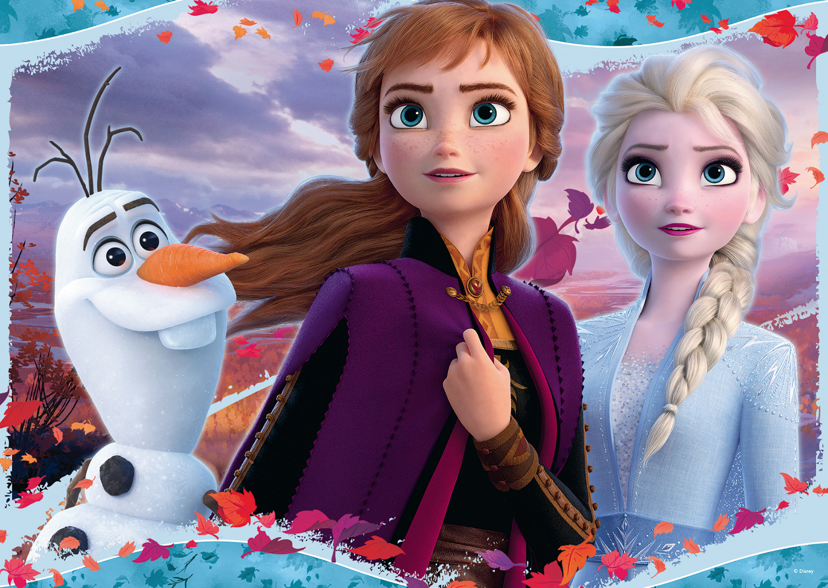 PUZZLE FROZEN II, 24 PIESE image 2