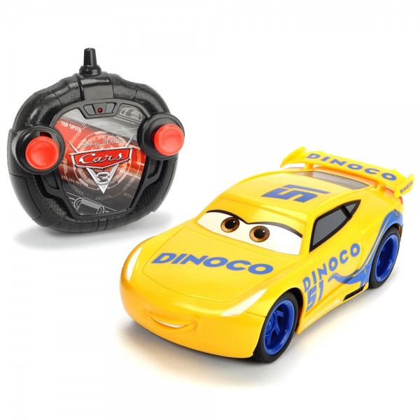 Masina Dickie Toys Cars 3 Turbo Racer Cruz Ramirez cu telecomanda