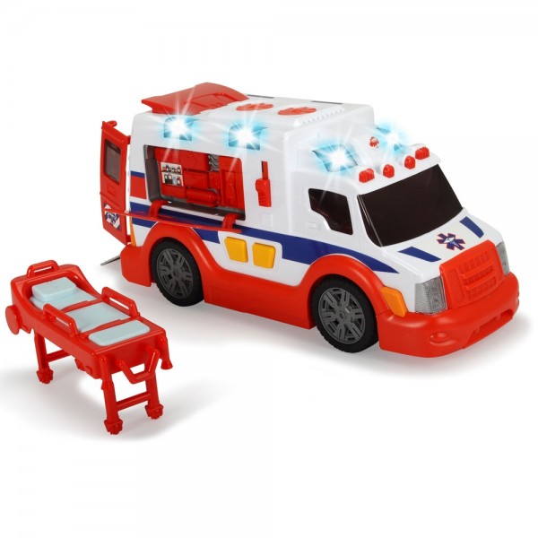 Masina ambulanta Dickie Toys Ambulance cu sunete si lumini image 2