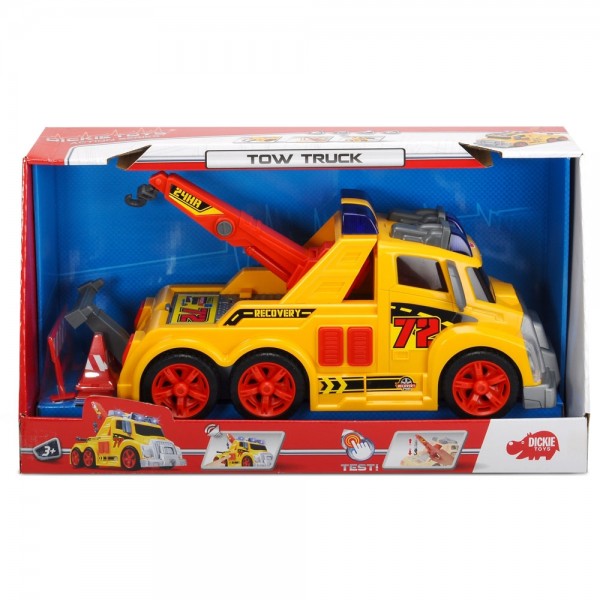 Masina de tractare Dickie Toys Tow Truck cu sunete si lumini image 5