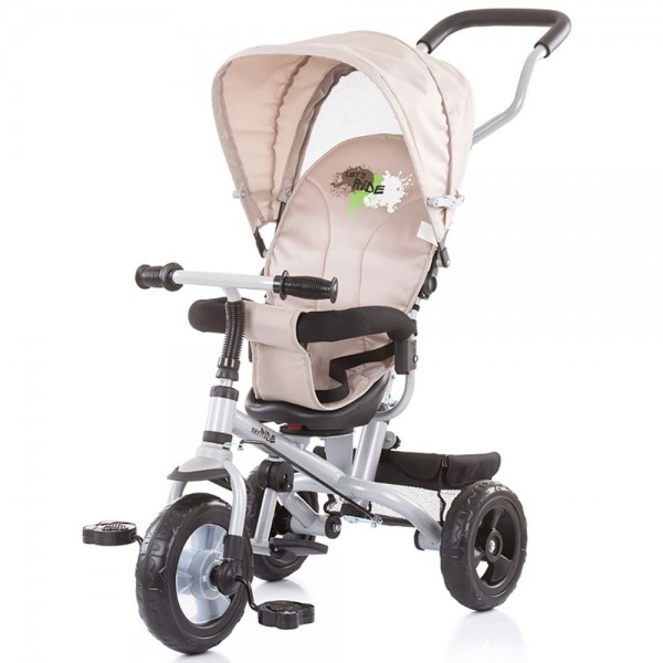Tricicleta cu copertina si sezut reversibil Chipolino MaxRide beige
