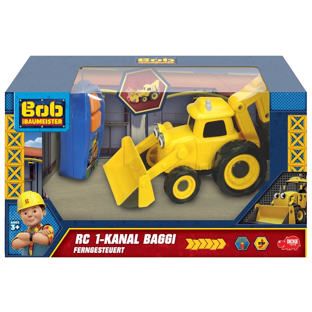 Excavator Dickie Toys Bob Constructorul Scoop cu telecomanda image 4