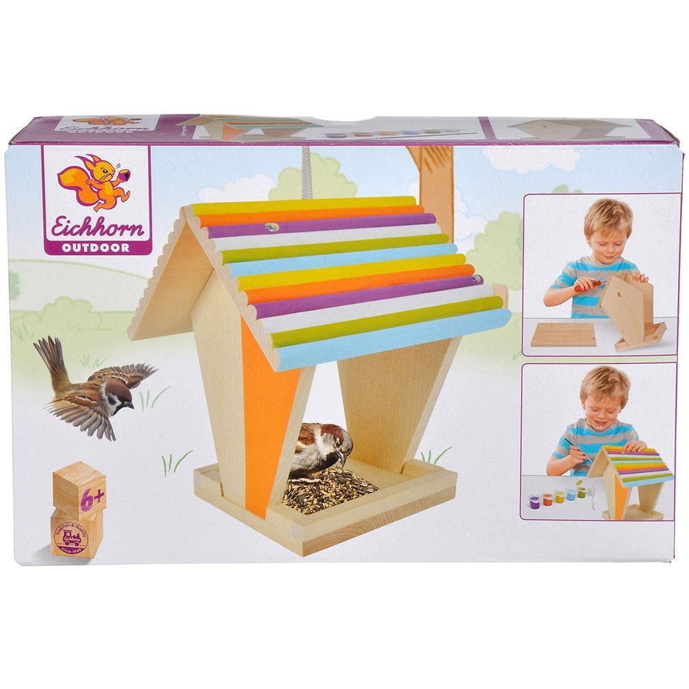 Casuta din lemn pentru pasari Eichhorn Feeding House image 10