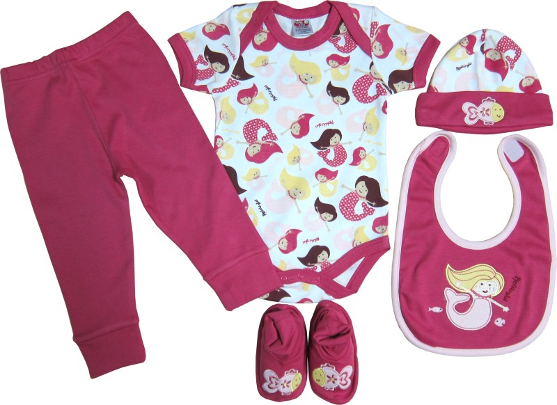 Set cadou bebe 5 piese, PP12185MS, Primii Pasi