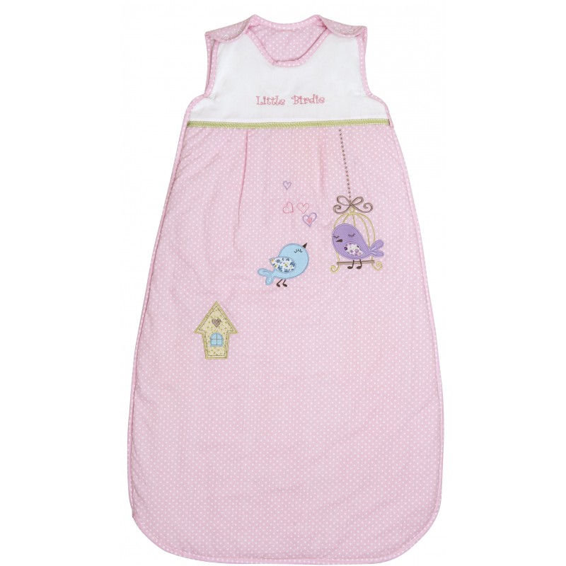 Sac de dormit Pink Bird 0-6 luni 2.5 Tog