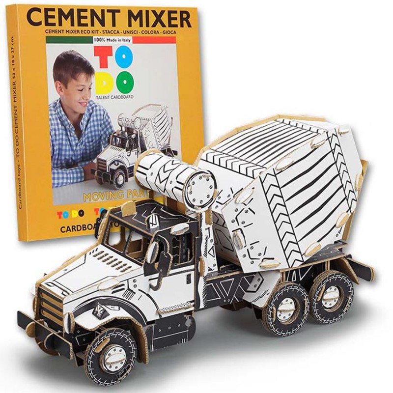 Joc creativ 3D Cement Mixer image 3