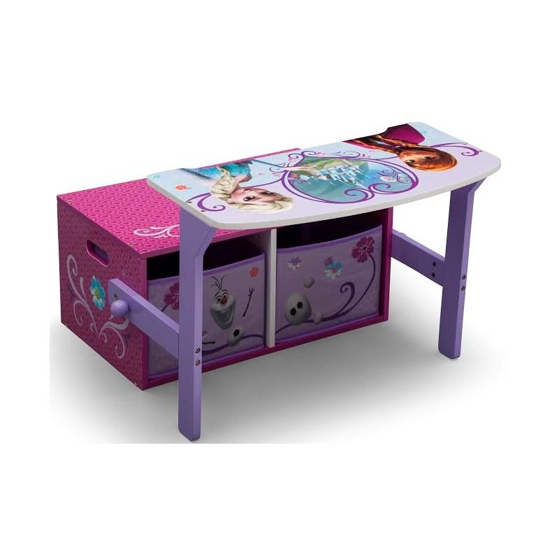 Mobilier 2 in 1 pentru depozitare jucarii Disney Frozen image 1