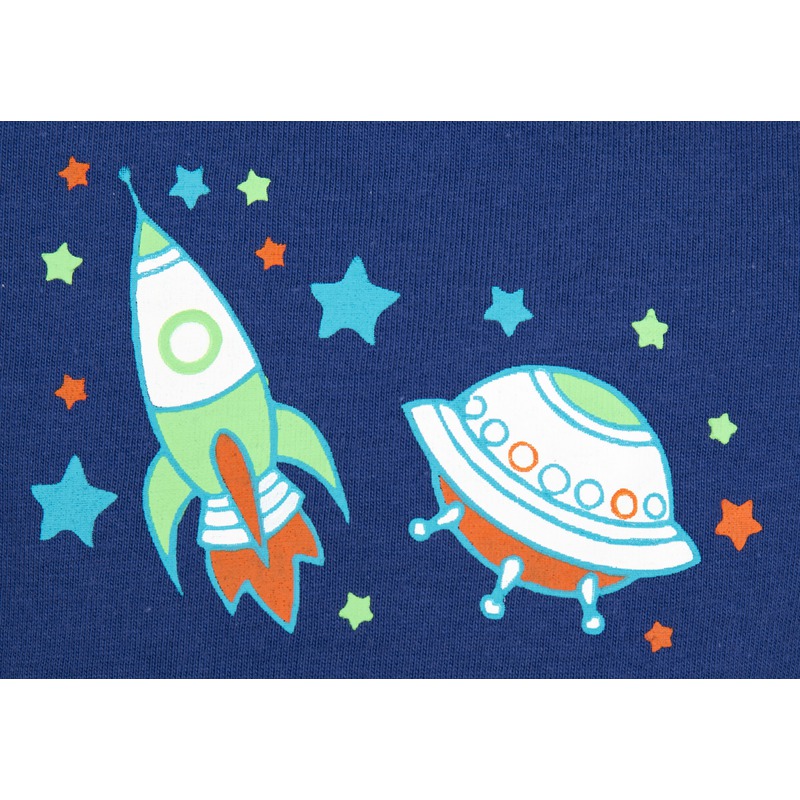 Gmini Tricou bebelusi Racheta Albastru 86 image 1