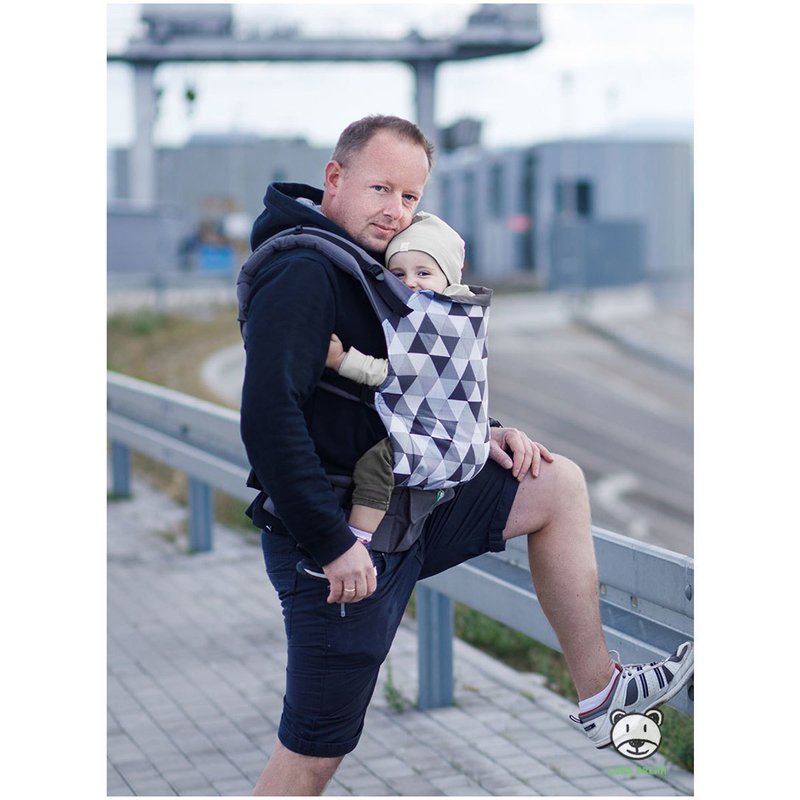 Luna Dream - Marsupiu ajustabil Grow Up, Triangles image 1