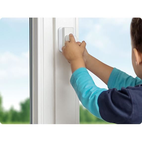 Pachet economic 3 x siguranta pentru usi de balcon si ferestre Reer 70060 image 3