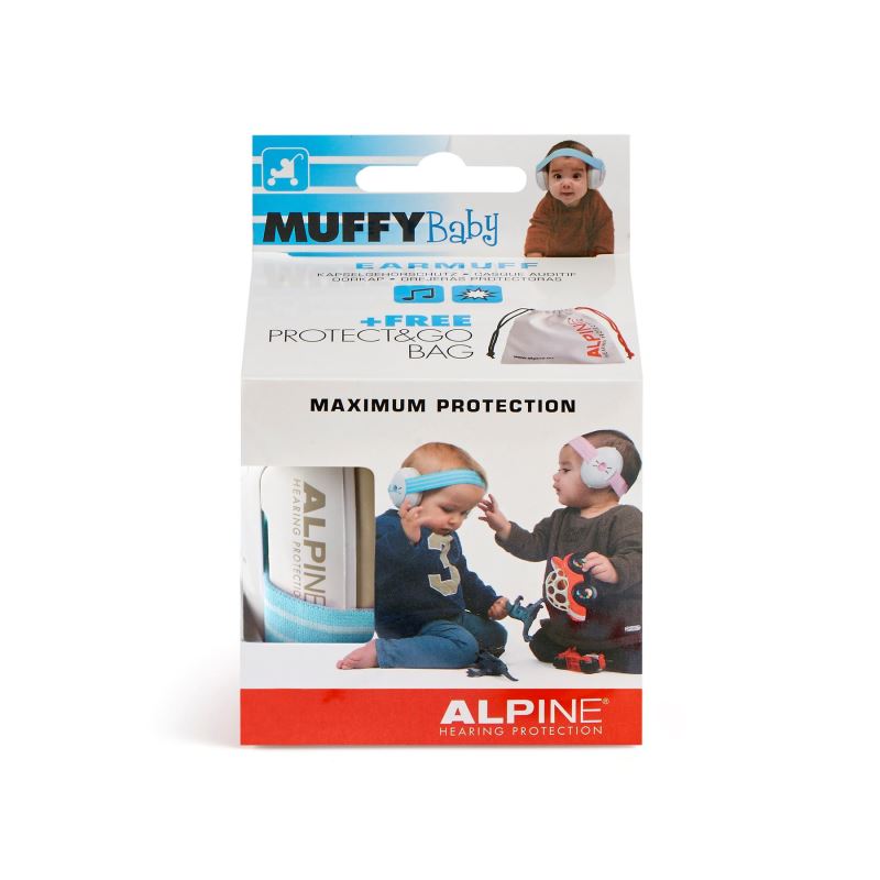 Casti antifonice pentru bebelusi ALPINE Muffy Baby Blue ALP24944 image 6