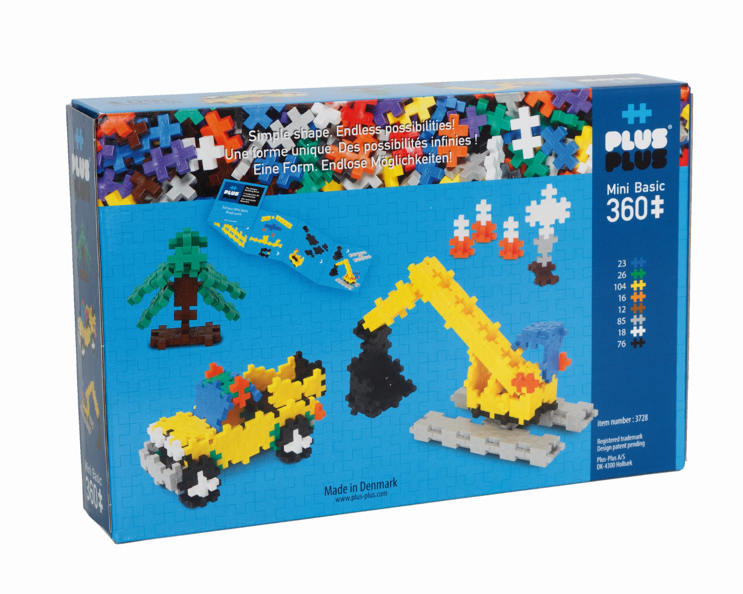 Plus Plus Basic Constructii-360 Pcs image 5