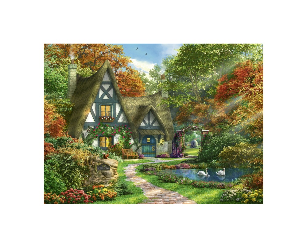 Puzzle Cabana Toamna, 500 Piese