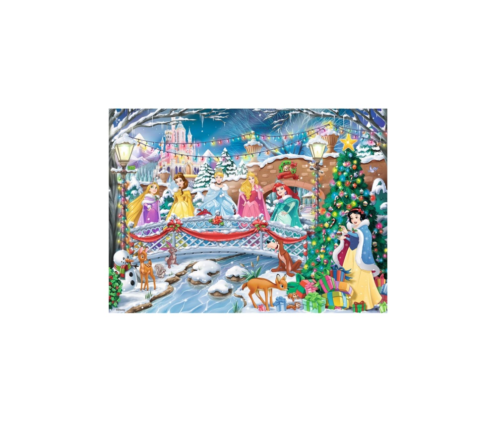 Puzzle Craciunul Printeselor Disney, 500 Piese image 1