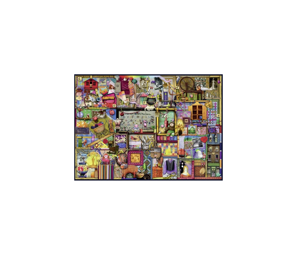 Puzzle Dulap Jucari, 1000 Piese