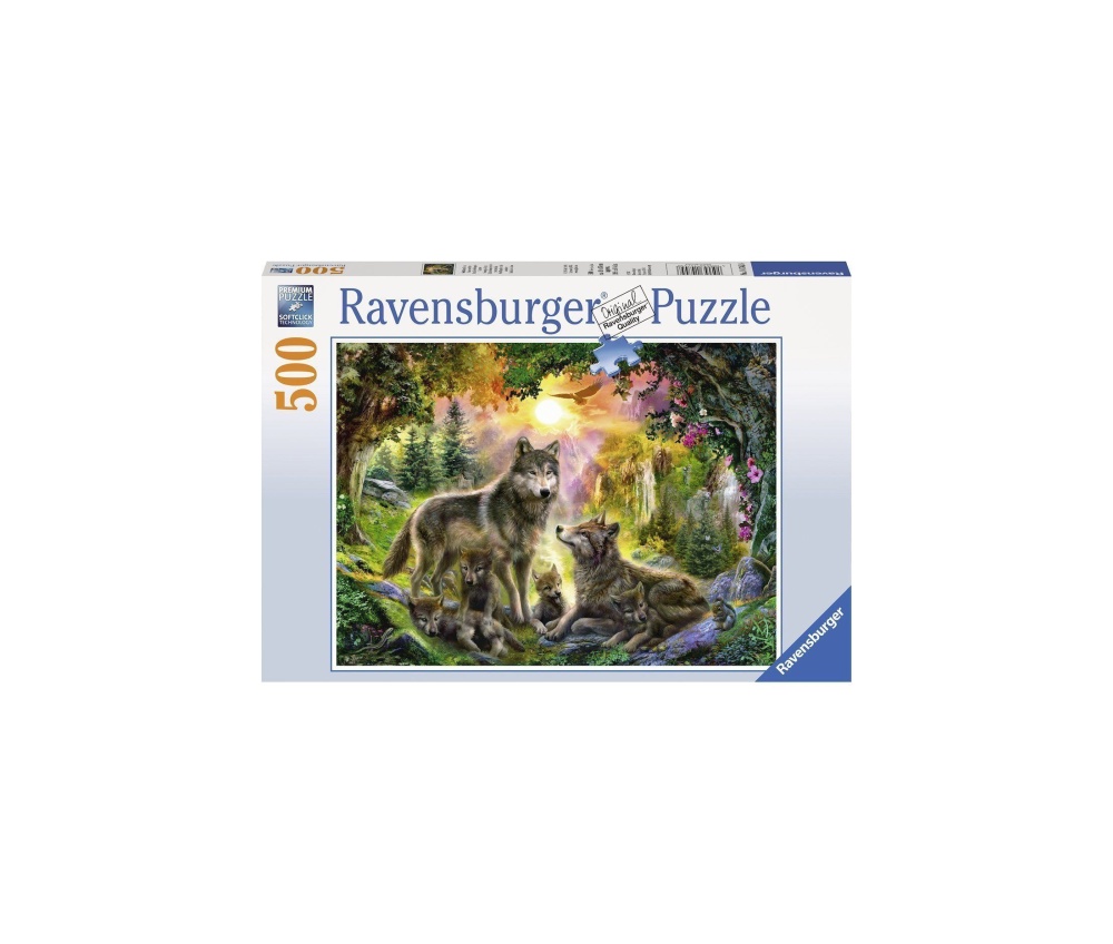 Puzzle Familia Lupilor, 500 Piese image 1