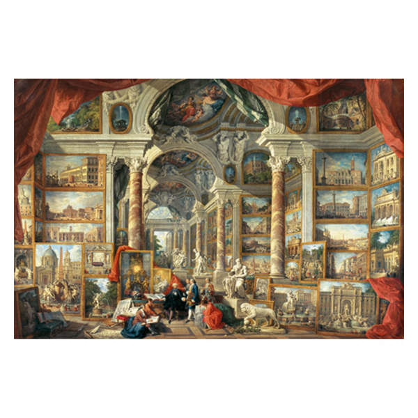 Puzzle Giovani Paolo Panini - Roma Moderna, 5000 Piese