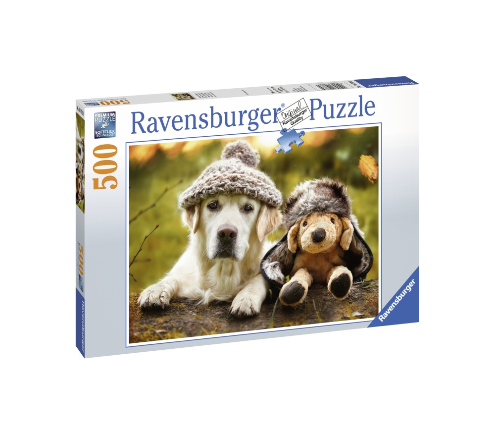 Puzzle Labrador Palarie, 500 Piese image 1