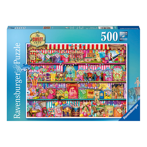 Puzzle Magazinul De Dulciuri, 500 Piese