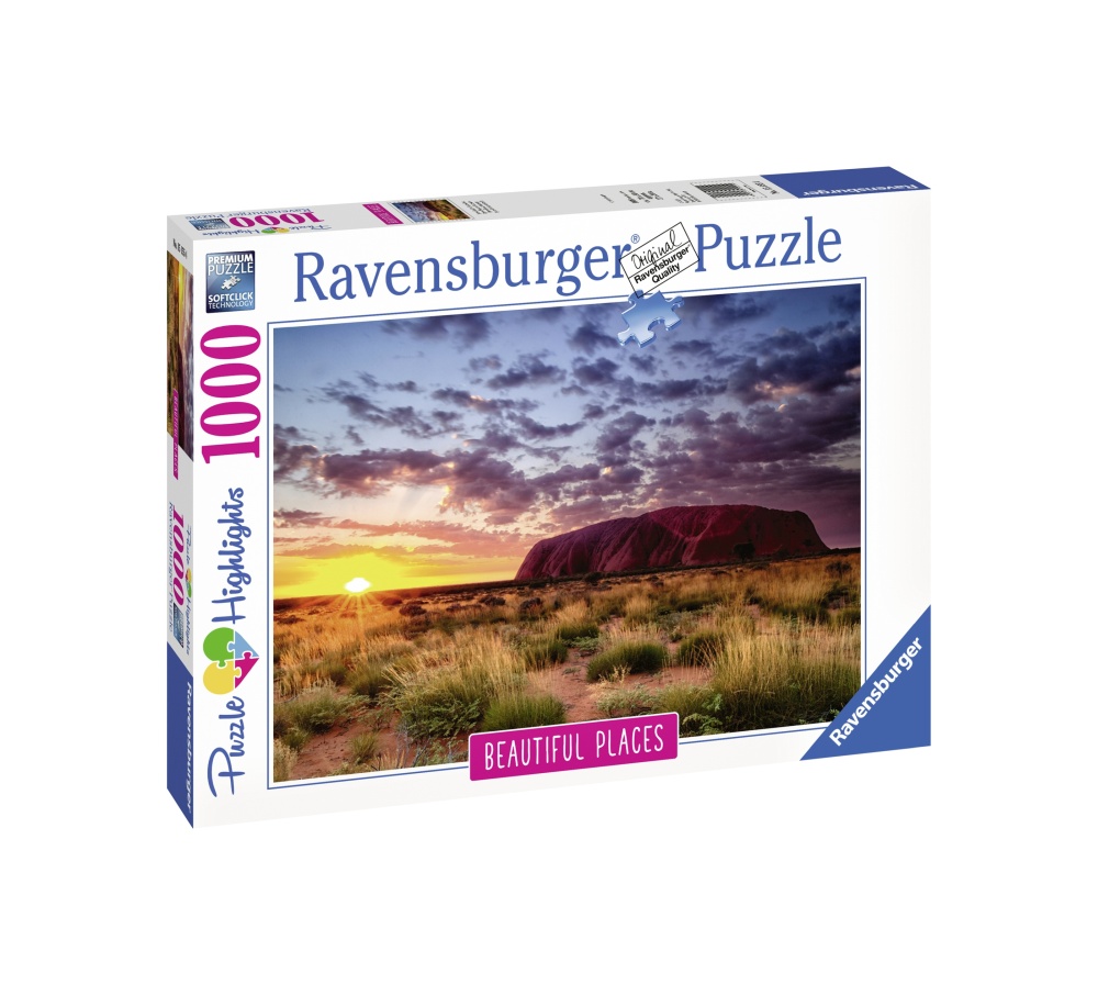Puzzle Muntele Uluru, 1000 Piese image 1