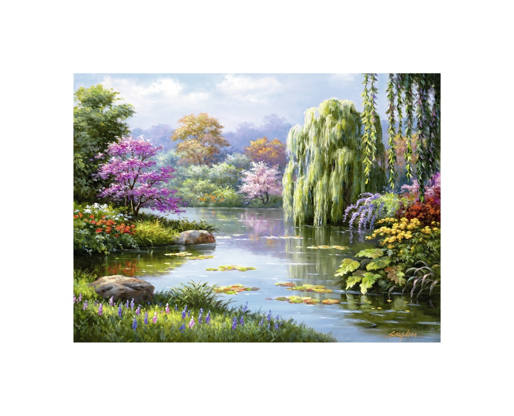 Puzzle Priveliste Lac, 500 Piese