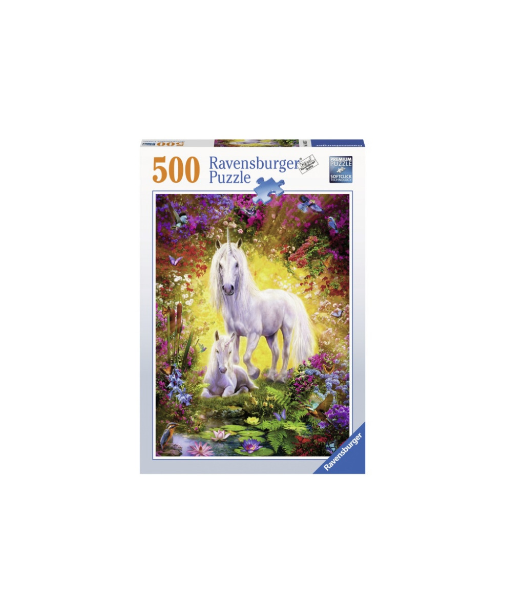 Puzzle Unicorn Si Manz, 500 Piese image 2