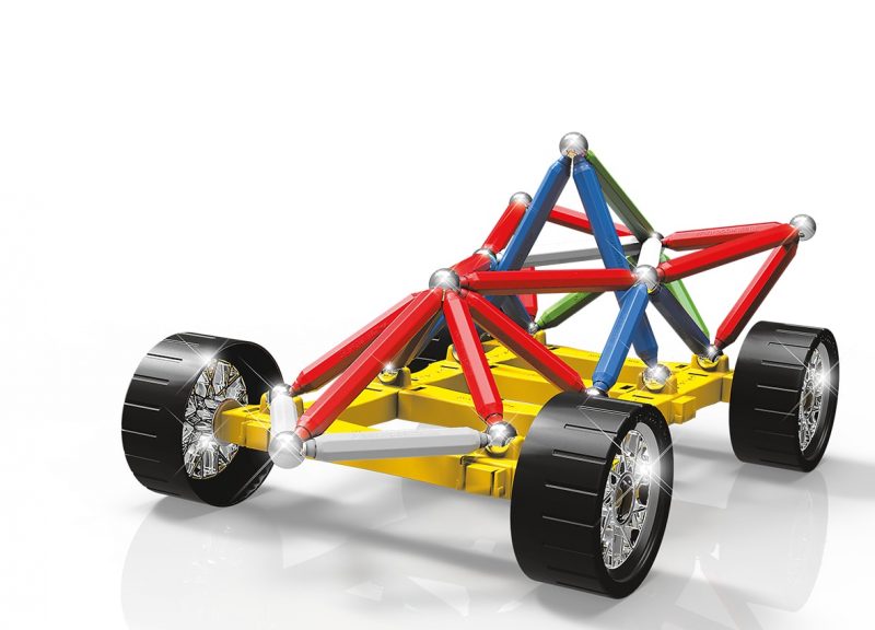 Supermag Maxi Wheels - Set Constructie 76 Piese image 2