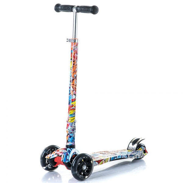 Trotineta Chipolino Croxer orange graffiti