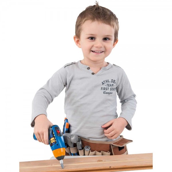 Jucarie Smoby Centura Deluxe Bob Constructorul cu unelte image 2