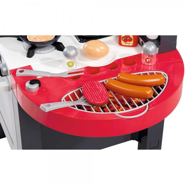 Bucatarie Smoby Tefal Super Chef Deluxe cu grill si aparat de cafea image 6